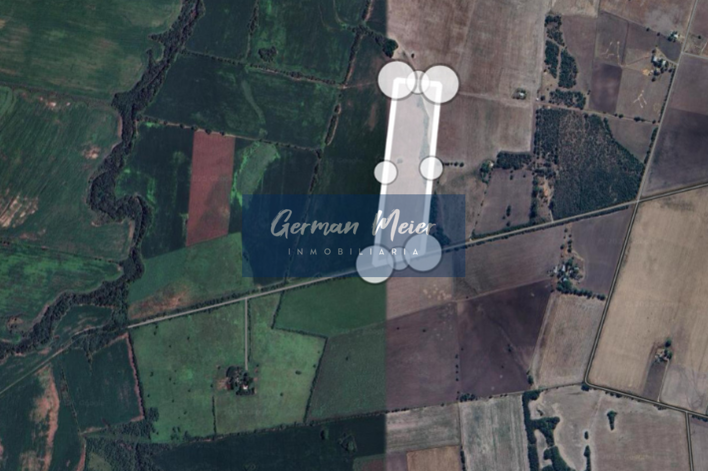 VENDEMOS 10 HECTAREAS en Colonia Avellaneda (zona Acceso Norte)